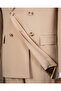 Slim Fit Double-Breasted Pointed Collar Striped Men's Suit Beige T20062-09 - 3