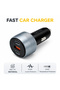 شاحن سيارة سريع DX147 بقوة 130 واط مع 3 منافذ USB-C1 وUSB-C2 وUSB-A، يدعم تقنية PD وQC 3.0، مدمج وآمن - 6