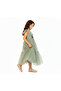 D' Daniela - Long Party Dress "Belle" - Olive Green - 4Y to 13Y - 4