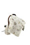 100% Cotton 100 X 90 cm Single Layer Muslin Zippered Stroller Cover and Stroller Cushion for Newborn Baby - 7