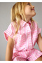 Girl's Striped Shorts Set Candy 3226 - 2