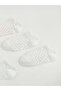 Ecru Polka Dot Women's Sneaker Socks 5-Pack - 2