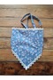 Floral Patterned Lace Children's Bandana |   Adjustable Tie-Back Hair Accessory for Baby & Girls - 2