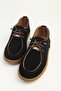 Luna Genuine Leather Black Women's Loafer Shoes