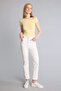 Crop Flare Fit High Waist Cut-Off Ankle Length Jean Pants H5368Ax26Sm - 2