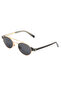 Unisex Oval Gold Frame Sunglasses Tctga002701G0362