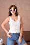 Women's Accessory Detailed Tank Top