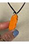 Desert Cactus Sun Symbol Design Handmade Ceramic Porcelain Necklace - 5