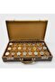 Watch Case 24-Piece Diplomat Model Brown Pull-Up Leather - 2