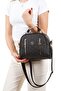 Women's Long Strap Hand and Shoulder Bag with Mini Wallet, Zipper, Card Holder and Coin Compartment - 2