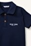 Regular Fit Embroidered Jacquard Short Sleeve Polo T-Shirt for Baby Boy H3744A526Sm - 2