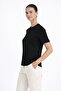 Black Round Neck Women's Sweater