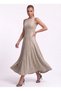 Women's Minimalist Design A-Line Ultra Stretchy Sleeveless Dress - 2