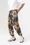 Cat Society Pleated Shalwar with Elastic Waist and Cuffs - 3