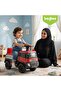 Push Ride-On Car for Toddlers with Music, LED Lights & Smoke (Red, 1–3 Years) - 3
