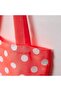 Fabric Bag Dm Size 40X35 Cm, Pink Polka Dots - 2