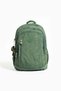 Unisex Aqua Green Backpack School Bag Laptop Travel Sports Bag, Crinkle Waterproof Fabric, 47X30X15Cm - 2