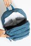 Unisex Turquoise Backpack School Bag Laptop Travel Sports Bag, Crinkle Waterproof Fabric, 47X30X15Cm - 3