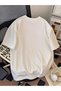 Unisex Batari Printed Oversize Crew Neck T-Shirt - 2