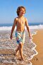 Boys' Patterned Swim Shorts with Lining - 2