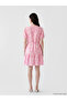 Lcw Comfort Dress with Open Collar and Belted Waist - 4