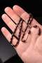 Ideal Size Fluid Texture Coffee Tones Squeeze Amber Rosary