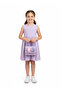 - Sparkly Glitter Bow Mini Purse - Purple, Blue, Pink - 4