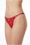 Women's 2pcs Brazilian Lace Panty with waist elastic design - 3