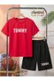 Tommy Yazi Printed Top and Shorts/T-Shirt Two-Piece Summer Children's Set