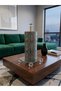 Decorative Crystal Ball Stand Glass Paper Towel Holder, Gold Napkin Roll Paper Towel Organizer - 5