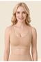 Women's Cotton Gathering Bralet Bra – Comfortable, Stylish, and for Daily Use with Pads - 2135 Ten