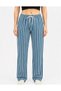 Women's Striped Pajama Bottoms with Elastic Waist, Comfortable Fit, Home & Casual Pants - 4
