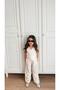 Girl's Silvery Vest and Trousers Suit 3-10 Years Old - 4