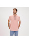 Cord Men's Pink Polo Neck T-Shirt - 4