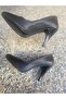 Black Outer Material Leather Very Elegant and Comfortable Women's Shoes