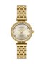 Milano Women's Gold Metal Cord Stone Minimal Wristwatch 2 Years Warranty - 2