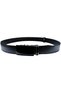 Genuine Leather Men's Adjustable Buckle Belt - 3