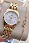 Women's Watch Gold Steel Original 3Atm Waterproof Guaranteed Invoice Bracelet Gift - 3