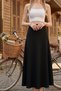 Women's High Waist Flared Skirt Maxi Skirt - 2