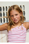 Girl's Asymmetrical T-Shirt 6017