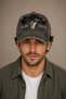 Vintage Vintage Men's Hat Black Rebel Embroidered Street Style Adjustable Buckle Detailed Baseball Cap - 4