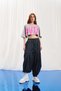 Gray Super Crop T-Shirt 17361