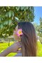 Tropical Pink Plumeria Flower Hair Clip (Set of Two)