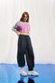 Gray Super Crop T-Shirt 17361 - 2