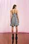 Black and White Contrast Striped Balloon Dress 17375 - 5