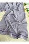 Plum 3-Piece Cotton Towel Set – Bath & Hand & Face Towel Set – Soft Textured Dowry Set - Gift - 3