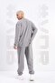 Gray Melange Trousers Raino - 5
