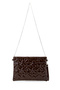 Tablet Boy Stitched Clutch Faux Leather Women's Star Crossbody Bag Tbstar Brown Patent Leather - 2