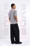 Gray Melange T-Shirt Rugby - 3
