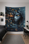 Modern Pattern Fabric Wall Covering Aesthetic Bedroom Decor Washable Quality Easy to Install Stylish - 2